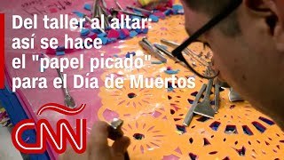 ¿Qué es el 'papel picado' que se usa en México para el Día de Muertos?