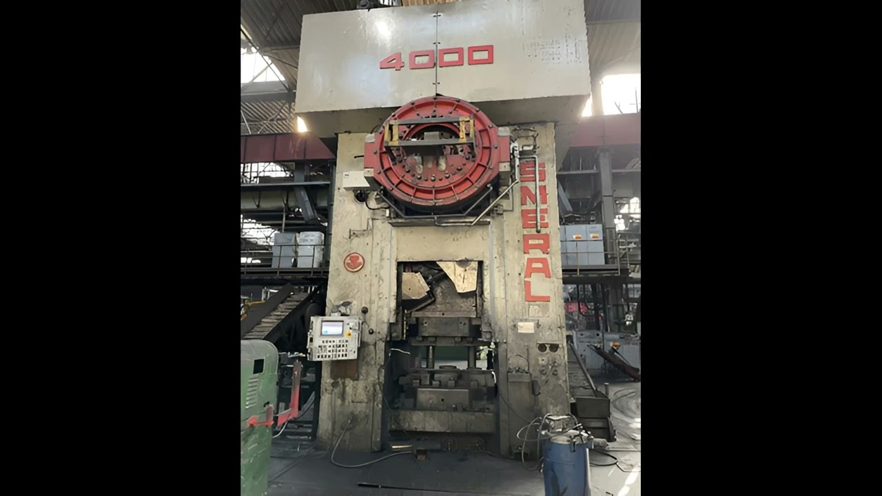 🔥 Forging press Smeral LZK 4000 ton - Dabrox.com