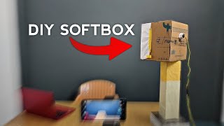 How to Make a DIY SOFTBOX For YouTube Videos