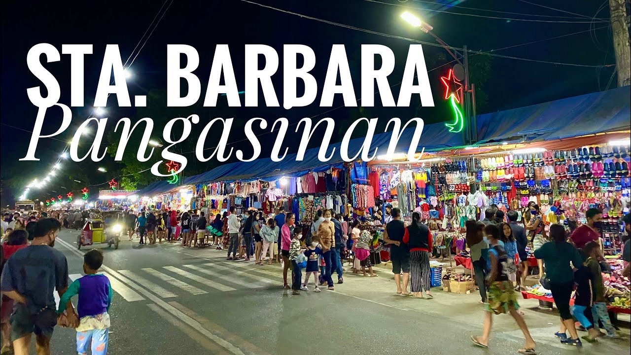 STA. BARBARA PANGASINAN TOWN PLAZA YouTube
