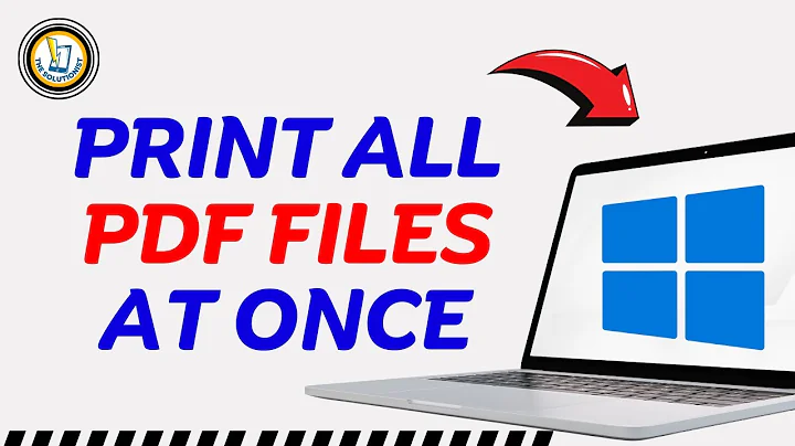 How to Print all PDF Files in a Folder or Drive at once in Windows 11