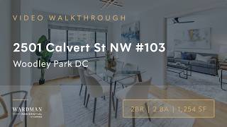2501 Calvert St NW #103 | 2BR/2BA Condo in Woodley Park, Washington DC