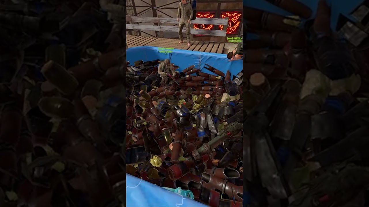 СОСУП X SOSOOP басик из серы и труб перед рейдом на 5к ракет vital 2x monthly 