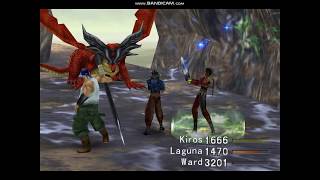 Final Fantasy VIII Boss Fight - Ruby Dragon on Laguna Sequence