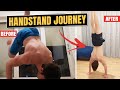 Handstand Transformation - 4 Months Journey
