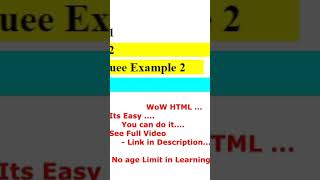 #html #marquee Marquee Tag - HTML