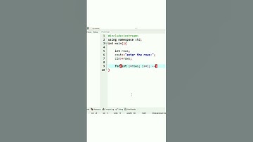 Inverted pyramid in c++ | Pattern in c++ Programming | #cppbasicsforbeginners #programming #shorts