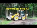 TractorBagr Vlog #2 Skládání kamionu, Rovnání cesty, BACKHOE LOADER /JCB4CX/TERRAWORLD/TERRA/