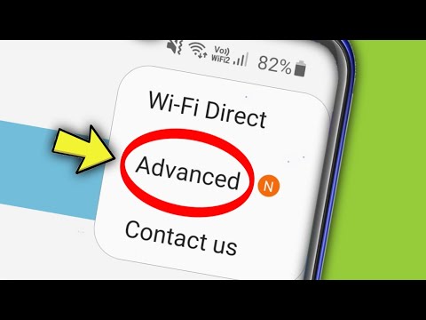 Samsung || Advanced Wifi Setting F41