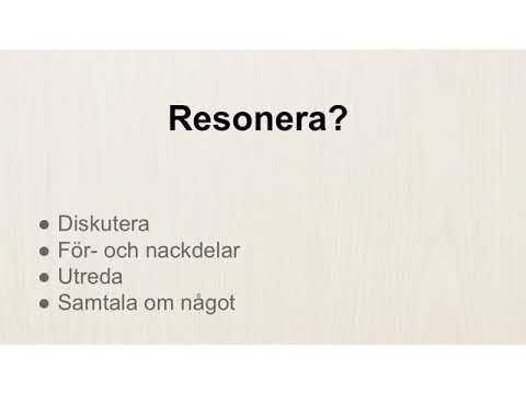 Video: Vad är pragmatiskt resonemang?