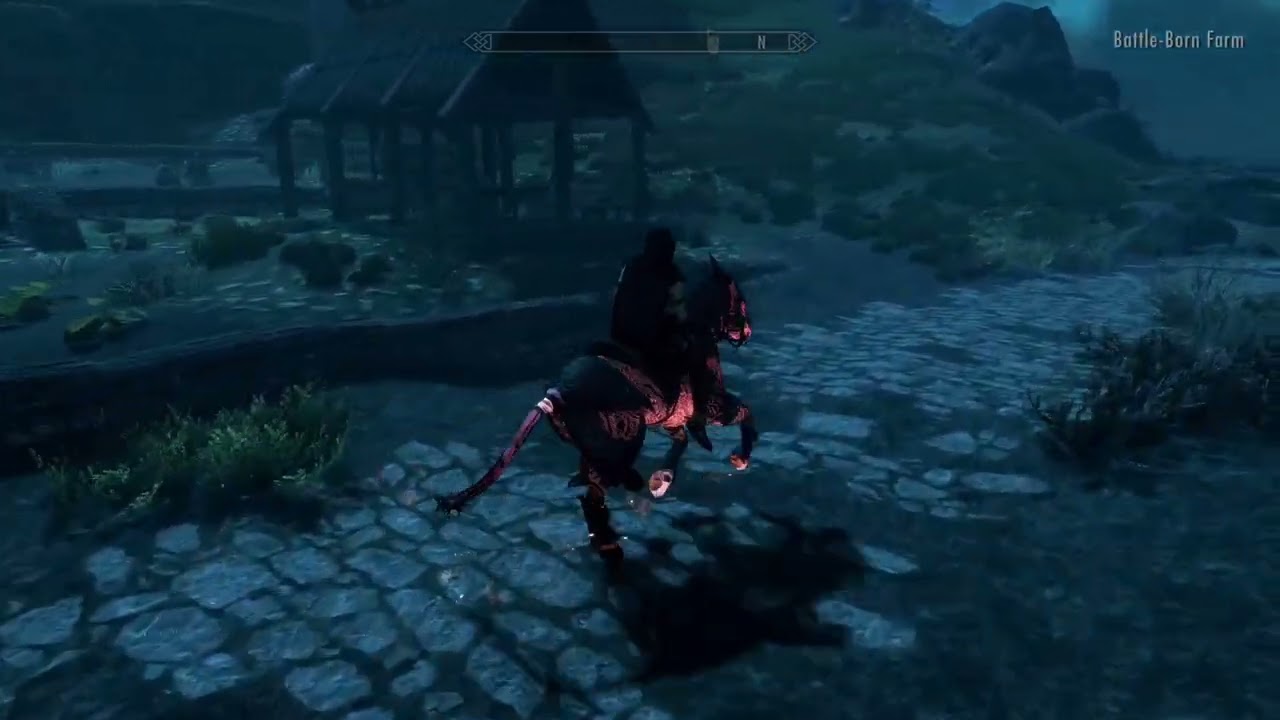 Skyrim: Daedric horse