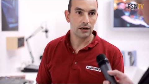 Allen & Heath GS-R24 at Plasa 2010 with Mike Griffin - Analogue Designer