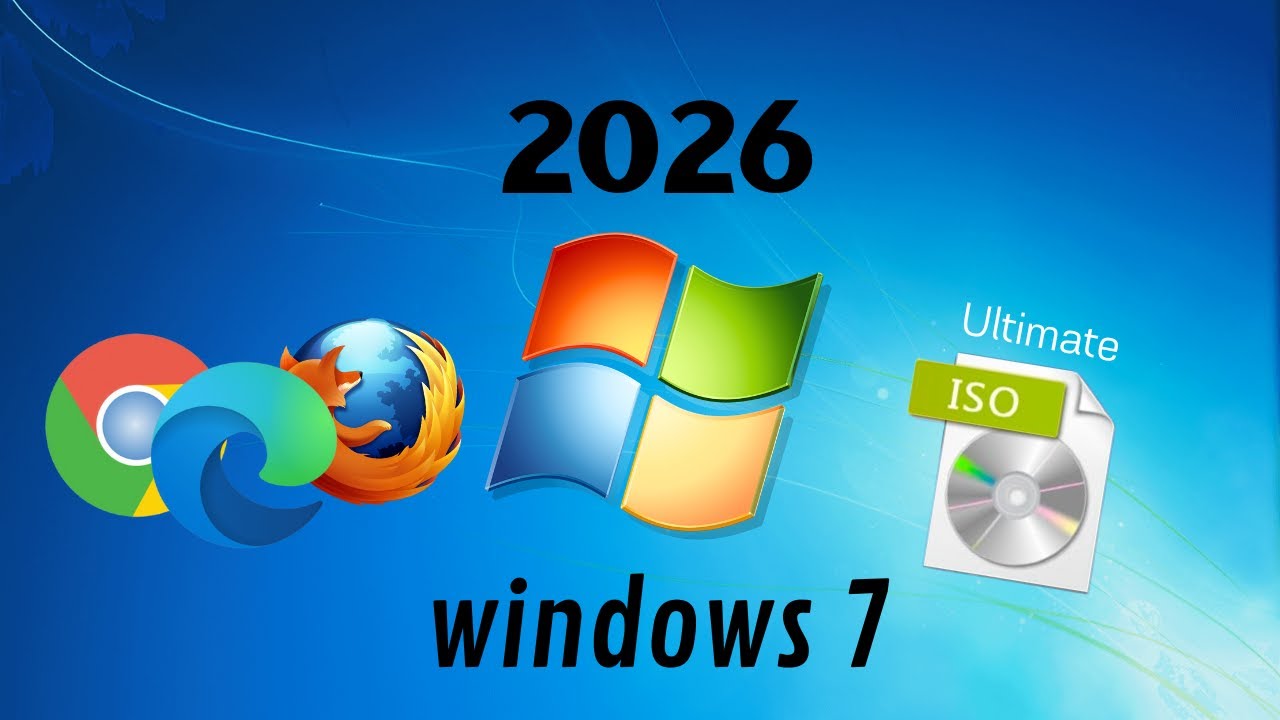 Windows 7 oficial y sin virus | Descarga segura 2026 💻