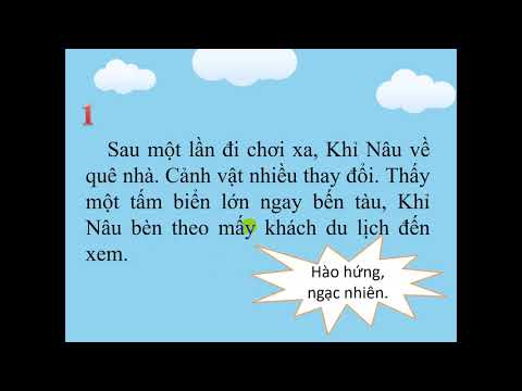 Video HDHT lớp 2 môn tập đọc, Bài: Nội quy đảo khỉ