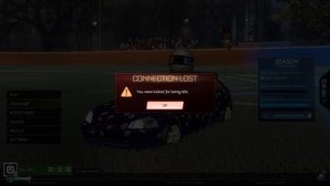 You Were Kicked For Being Idle