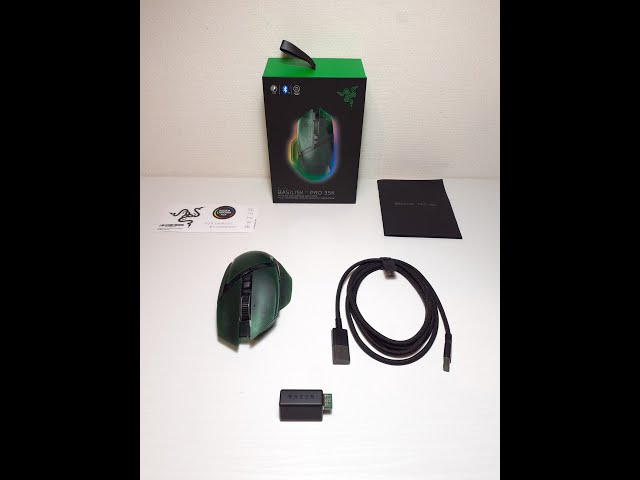 Razer レイザー Basilisk V3 Pro 35K Phantom Green Edition