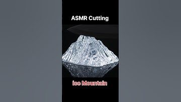 🔪 Ice mountain Cutting ASMR AI #aicutting #cuttingart #asmr #asmrsounds #ai #aicutting #mountains