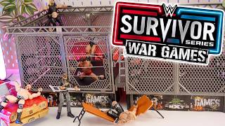 WWE SURVIVOR SERIES WAR GAMES These Wrestling Action Figures are Amazing Rey Mysterio Low rider screenshot 5