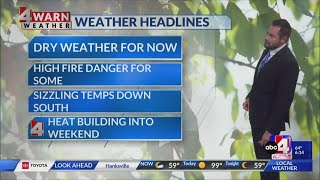 Pleasant weather for northern Utah through midweek while southern Utah bakes