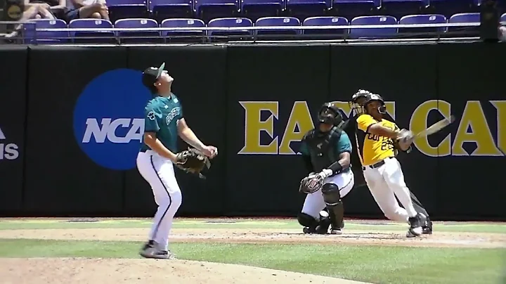 Coppin State's Ryan Nicolas hits home run vs. Coas...