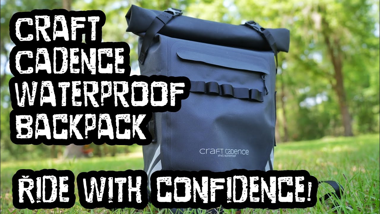 schors Zuivelproducten uitrusting Craft Cadence Waterproof Backpack: Latest model with some nice improvements  - YouTube