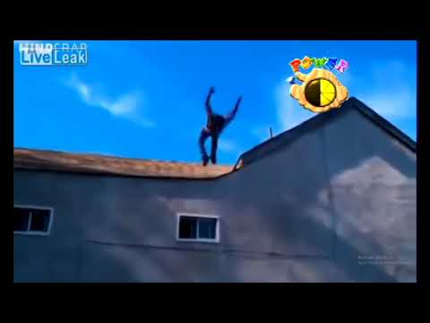 Crackhead Backflips Off Roof (mario 64 version)