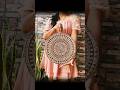 Warli Art Transition 🎨 | Mirror Work DIY Painting | Brush Drop Transition | Warli Mirror #shorts