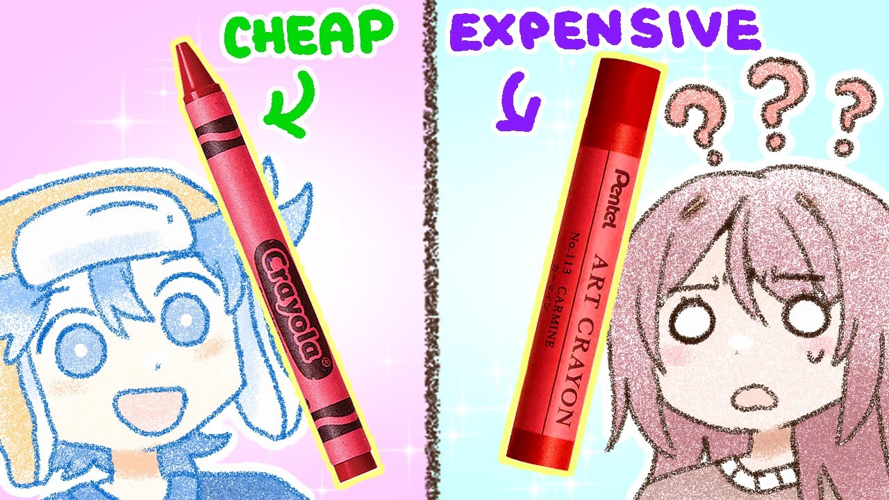 Drawing with CRAYONS! (you can smell this video)