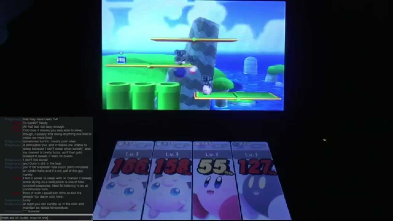 SmashPuffs - Four level 1 Purin/Kirbys, 0.5x damage multiplier, 99 stock