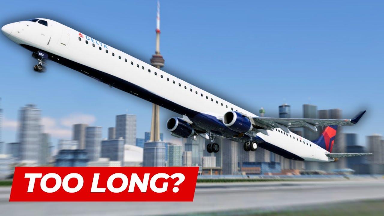 What Happens When You STRETCH The Embraer E-Jet To Its LIMITS