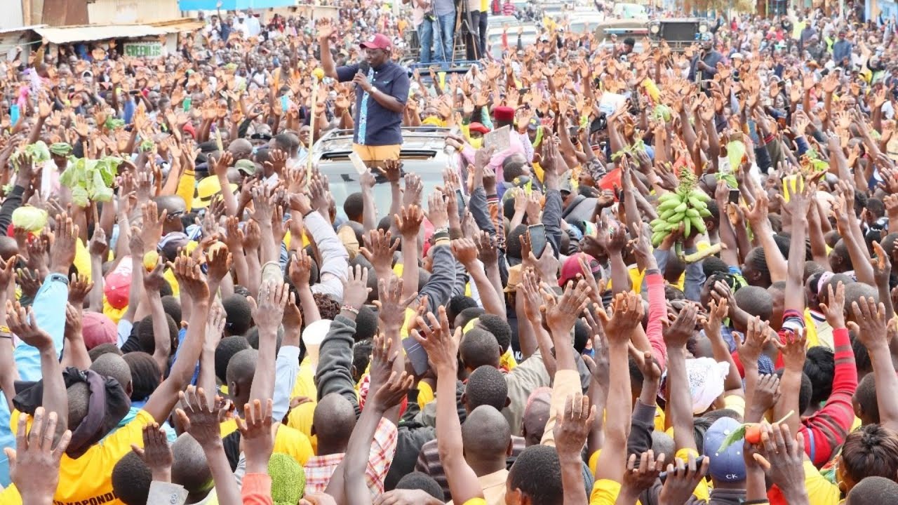 LIVE! FIREWORKS IN SIRISIA AS DP RUTO BRINGS DOWN BUKOKHOLO TO ADDRESS WANANCHI!!