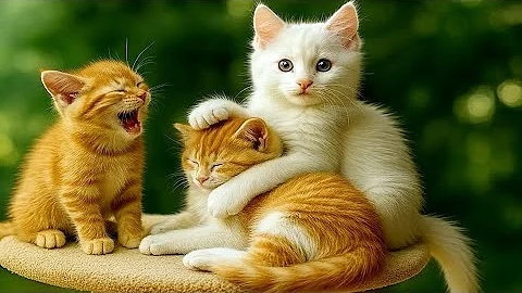 Watch the video about Beautiful Kittens Meowing Loudly 😺💕 | Adorable Cat Moments | funny cat moments