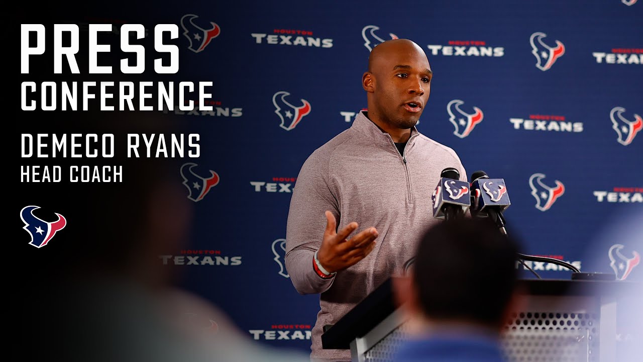 demeco-ryans-meets-with-the-media-houston-texans-press-conference
