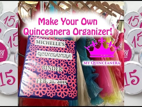 DIY Quinceanera Organizer/Planner!