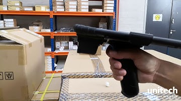 TB85 8" tablet Gun-Grip accessory with integrated 2D Imager