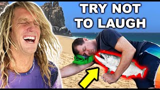 The Funniest Dead Fish Prank EVER! | Try Not To Laugh (Cabo pt.3) by JOOGSQUAD PPJT 12,172 views 8 days ago 22 minutes