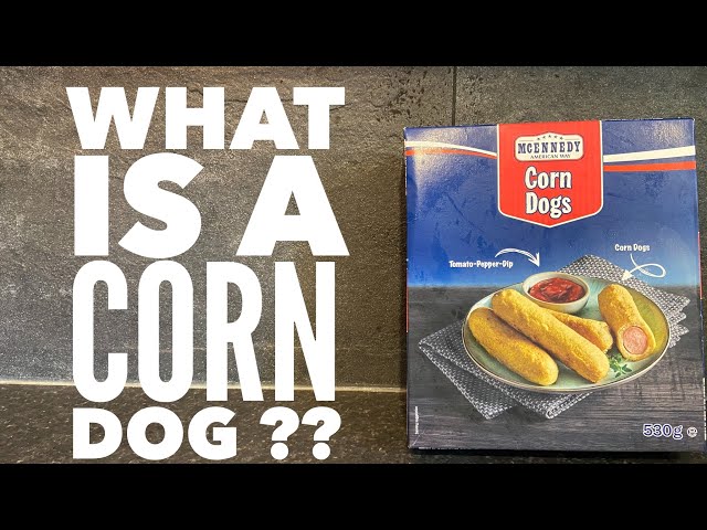 British Guy Tries American Corn Dogs | Lidl McEnnedy Corn Dogs Review -  YouTube