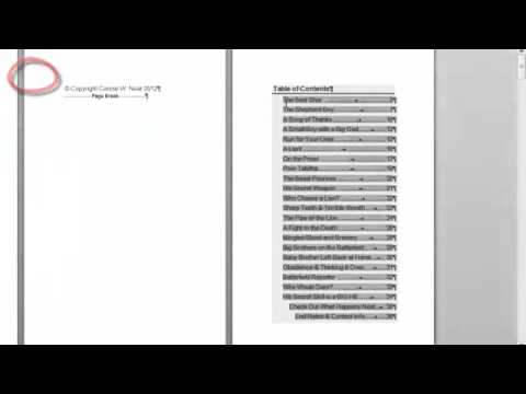 Make table of contents clickable in word - nolfsmash