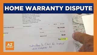Phoenix homeowner's home warranty company air conditioner repair issue screenshot 4