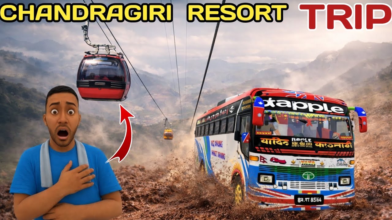 CHANDRAGIRI HILLS TOUR! Bus Simulator Indonesia| Mini Vlog