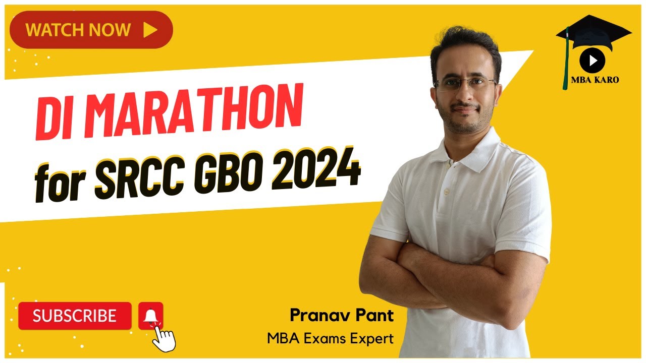 DI Marathon for SRCC GBO 2024