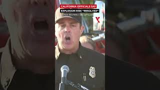 Orange County Fire Chief Says BLEVE Explosion Risk "Eliminated" At California Chemical Tank | VERTEX