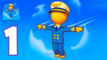 My Travel Airport Gameplay Walkthrough Part 1 - Tutorial Airport Manager Travel (Android,iOS)