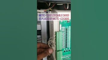 Monarch Nice3000 MCTC-C3 replaced by MCTC-C2 Card #elevator #monarch