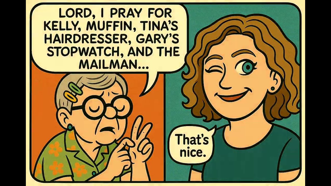 🙏 Sharla’s Prayer List | HOA Cartoon Comedy @kellykerr5225