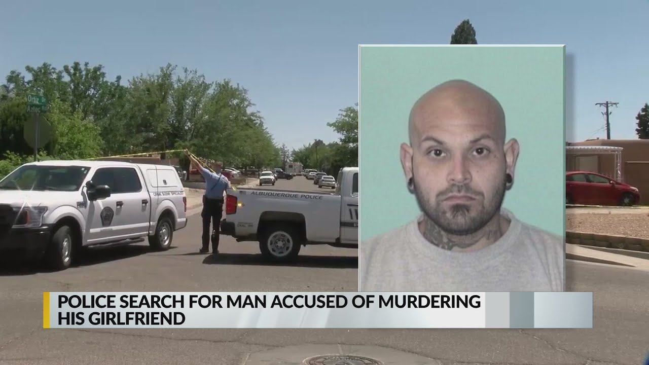 Police search for man accused of murdering girlfriend - YouTube