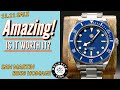 Best BB58 Homage Out There! San Martin Blue SN008-G Review [Updated Bracelet]
