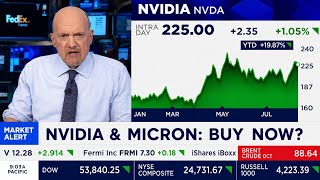 NVIDIA & Micron: BUY NOW Jim Cramer on the AI Trade