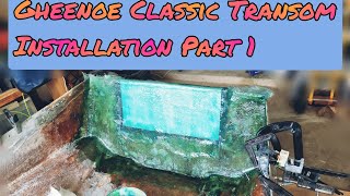 Gheenoe Classic / Transom Build / Part 1 / Jacksonville, FL