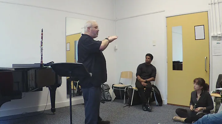 Clarinet Masterclass Europe: tips David Blumberg